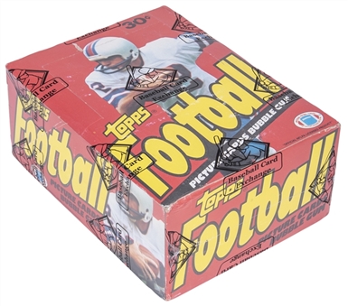1981 Topps Football Wax Box (36 Packs) - BBCE Certified